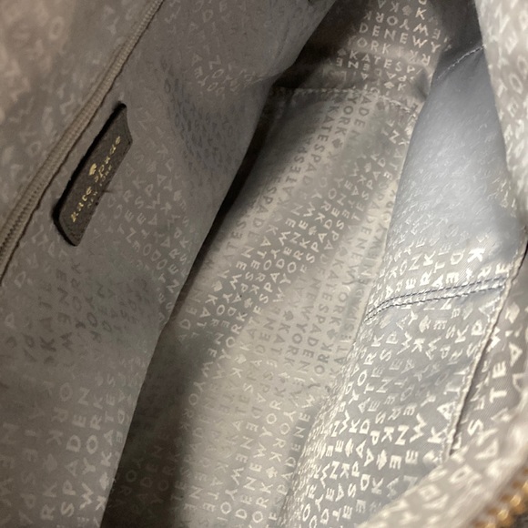 Kate Spade hobo in taupe grey - Picture 9 of 11
